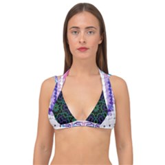 Double Strap Halter Bikini Top 