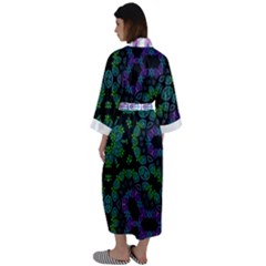 Maxi Satin Kimono 