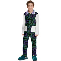 Kids  Long Sleeve Velvet Pajamas Set 