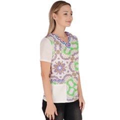 Women s V-Neck Scrub Top 