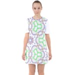 PAYPERCAPTURE DRESS COLLECTION 2024 Sixties Short Sleeve Mini Dress