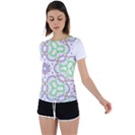 PAYPERCAPTURE DRESS COLLECTION 2024 Back Circle Cutout Sports T-Shirt