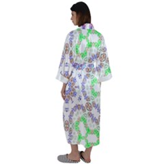 Maxi Satin Kimono 