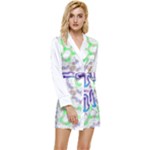 PAYPERCAPTURE DRESS COLLECTION 2024 Long Sleeve Satin Robe