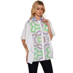 Women s Batwing Button Up Shirt 