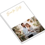 Personalized Wedding Gift Photo Any Text Name Large Memo Pad Large Memo Pads