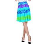 Abstract Design Pattern A-Line Skirt