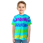 Abstract Design Pattern Kids  Sport Mesh T-Shirt