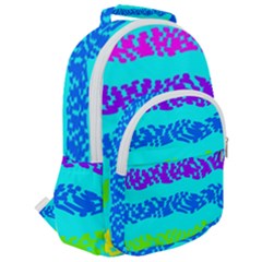 Rounded Multi Pocket Backpack 