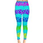 Abstract Design Pattern Inside Out Leggings