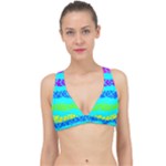Abstract Design Pattern Classic Banded Bikini Top
