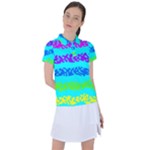 Abstract Design Pattern Women s Polo T-Shirt
