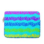 Abstract Design Pattern 13  Vertical Laptop Sleeve Case With Pocket