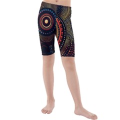 Kids  Mid Length Swim Shorts 