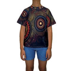 Kids  Short Sleeve Swimwear 