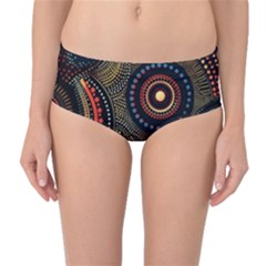 Mid-Waist Bikini Bottoms 