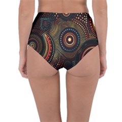 Reversible High-Waist Bikini Bottoms 