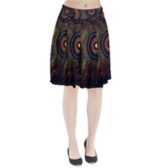 Abstract Geometric Pattern Pleated Skirt from ArtsNow.com