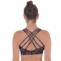 Cross String Back Sports Bra 