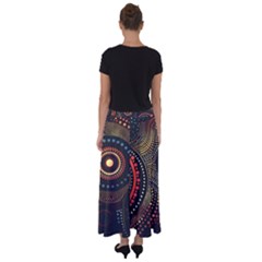 Flared Maxi Skirt 