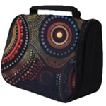 Abstract Geometric Pattern Full Print Travel Pouch (Big)