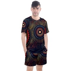 Men s Mesh T-Shirt and Shorts Set 