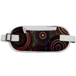 Abstract Geometric Pattern Rounded Waist Pouch