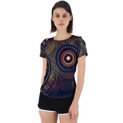 Back Cut Out Sport T-Shirt 