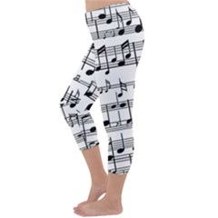 Capri Winter Leggings  Back