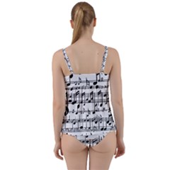 Twist Front Tankini Set 