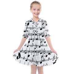 Kids  All Frills Chiffon Dress 