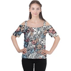 Cutout Shoulder T-Shirt 