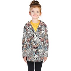 Kids  Double Breasted Button Coat 