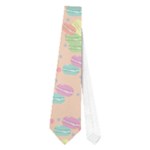 french macaron tie multicolored kawaii Necktie (One Side)