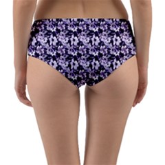 Reversible Mid-Waist Bikini Bottoms 