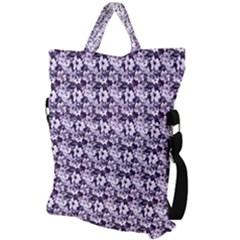 Fold Over Handle Tote Bag 