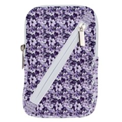 Purple Roses 1 Purple Roses Belt Pouch Bag (Small) from ArtsNow.com