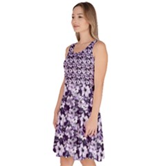 Knee Length Skater Dress With Pockets 