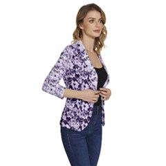 Women s One-Button 3/4 Sleeve Short Jacket 