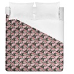 Pink Roses 02 Pink Roses 01 Duvet Cover (Queen Size)