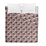Pink Roses 02 Pink Roses 01 Duvet Cover Double Side (Full/ Double Size)