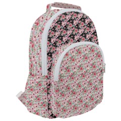 Rounded Multi Pocket Backpack 