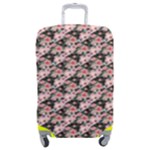 Pink Roses 02 Pink Roses 01 Luggage Cover (Medium)