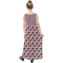 Kids  Short Sleeve Maxi Dress 