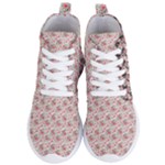 Pink Roses 02 Pink Roses 01 Women s Lightweight High Top Sneakers