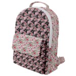 Pink Roses 02 Pink Roses 01 Flap Pocket Backpack (Small)