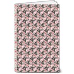 Pink Roses 02 Pink Roses 01 8  x 10  Softcover Notebook