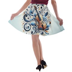 A-line Skater Skirt 