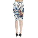 Midi Wrap Pencil Skirt 