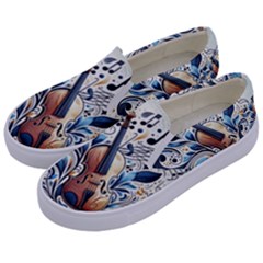 Kids  Canvas Slip Ons 